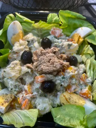 Salade Russe thon mayonnaise citronnée