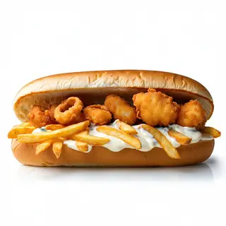 Bocadillo de pescado