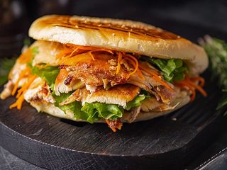 Гамбургер з куркою