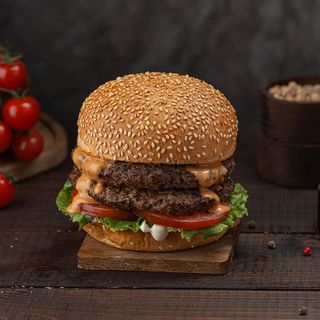 Двойной гамбургер говяжий