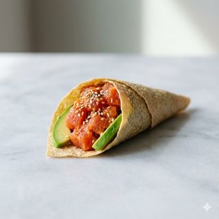 104.Temaki soy spicy tonno