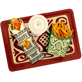 Комбо Люля из курицы с сыром