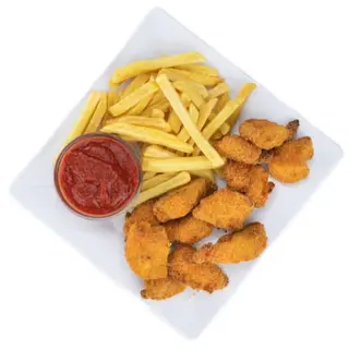 Chicken Nugget And Chips