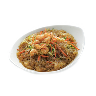 91. Spaghetti di soia gamberi