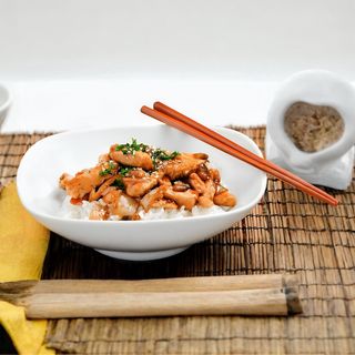 Курица в устричном соусе