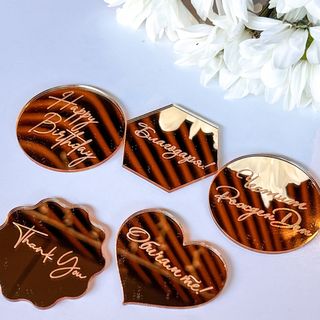 Малък топер - Happy Birthday