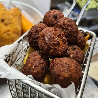 Polpettine ripiene di cheddar (8pz)