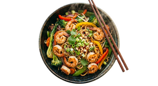 Wok Crevette