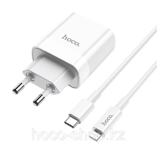 Зарядное устройство C80A Rapido Hoco с кабелем Type-C 