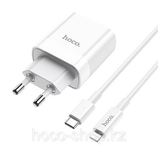 Зарядное устройство C80A Rapido Hoco с кабелем Type-C 