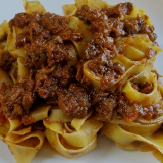 Pappardelle Al Ragu Di Cinghiale