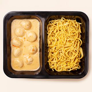 Заморожений ланч з фрикадельками та локшиною