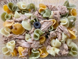 Plat de Pasta amb tonyina