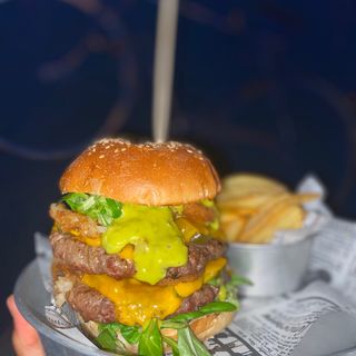Jalapenos burger doppio