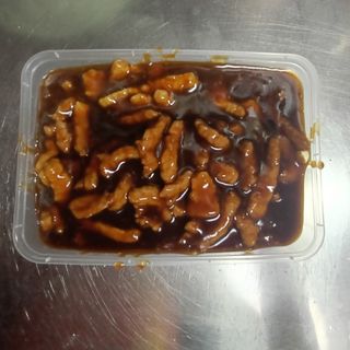 721. Ternera pimientos verdes SIN VERDURA 