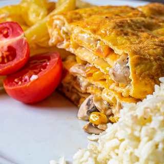 Omelete Vegetariana