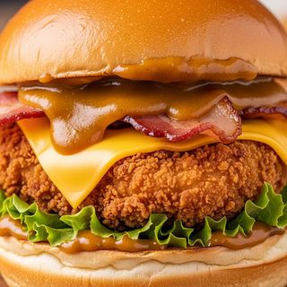 Curry king burger