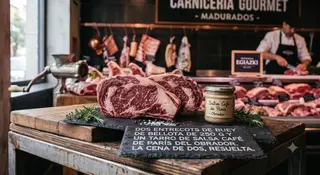 Lote Entrecot A La Brasa: 2 Entrecots + Salsa
