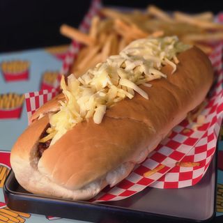 PERRITO DE CERDO EN SALSA BBQ