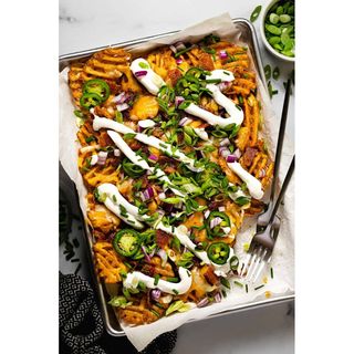 Crispy Chicken Loaded Fries
