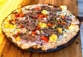 Pizze Bianche Churrasco 