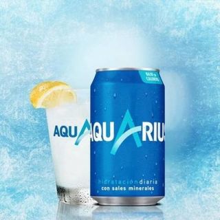 - Aquarius Limón lata 330ml. -