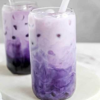 Iced Ube Latte