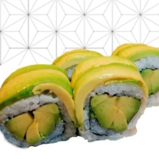 107.Uramaki de aguacate (8 Uds.)