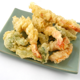 74. Tempura De Verduras Y Langostinos