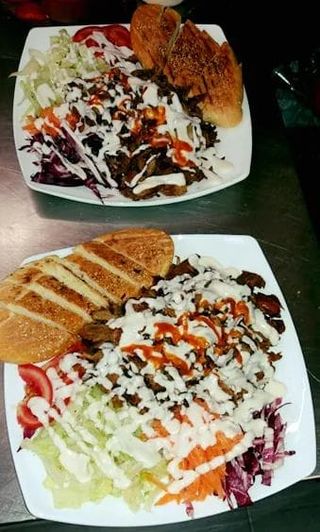 Piatto kebab medio