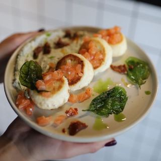 Сирники з лососем