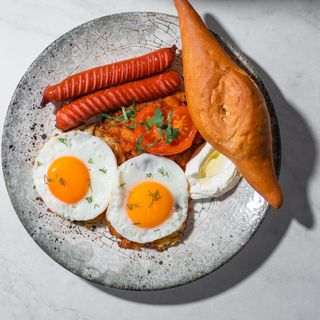 Завтрак с драниками (400 гр)