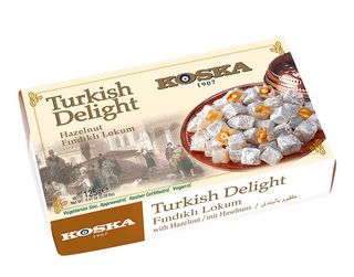Turkish Delight with Hazelnut