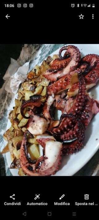 Polpo arrosto con patate x 1