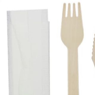 Cubierto 1 y servieta 