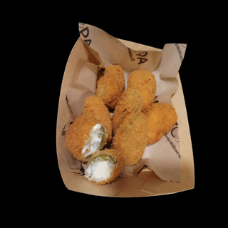 Jalapeños rellenos de queso