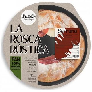 Rosca Rústica Serrano, Bacon Y Queso Deoro 460 Gr.