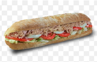 1 Bocadillo Frío Vegetal De Atún