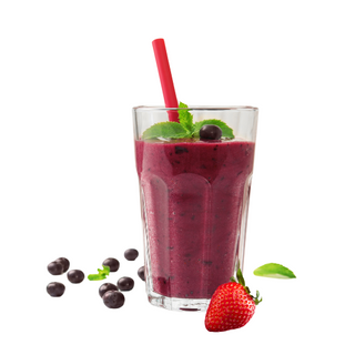 Smoothie - Açai, Mirtilo, Morango e Manga