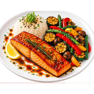  PLAT PAVE DE SAUMON   