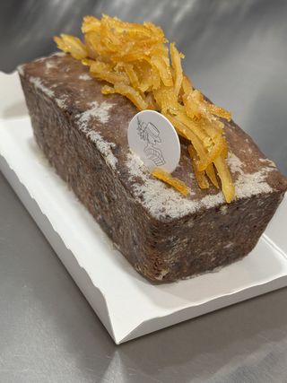 Bizcocho De Naranja Y Chocolate Negro Belga