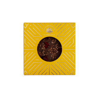 Шоколадні Тафлі Чорні З Какао-бобами І Вишнею