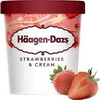 Häagen-Dazs Strawberry & Cream 