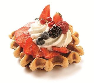 Gofre con Nata Montada