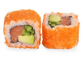 Калифорния пушена сьомга - 4бр / 110гр 