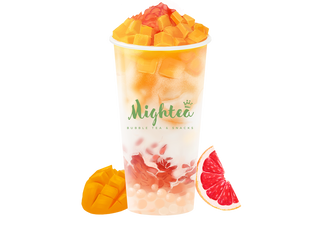 Mango, pompelmo, sago