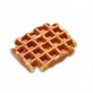 Gofre Con Nata Y Fideos Chocolate