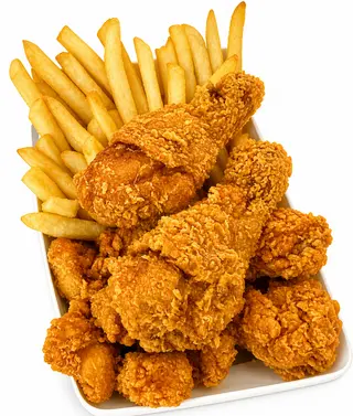 24 Chicken Pieces & Frites