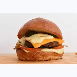 Double Cheese Burger with Fries
