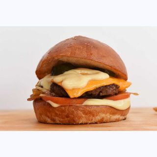 Double Cheese Burger with Fries